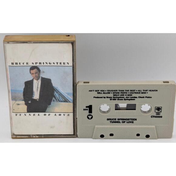 Bruce Springsteen Tunnel‎ of Love (Cassette) - Picture 1 of 9
